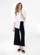 LILLEMOR CROPPED - Black
