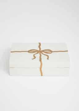 Kashmir box S - WHITEGOLD