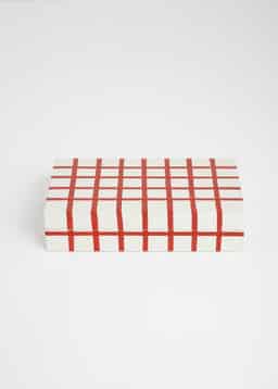 Kashmir box L - WHITERED
