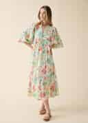 CORNELIA DRESS - GREEN