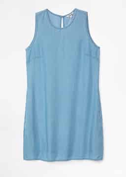 KAMRYN TENCEL TUNIC - BLUE