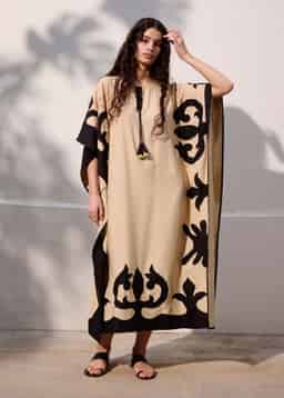 GARBO KAFTAN - BEIGE
