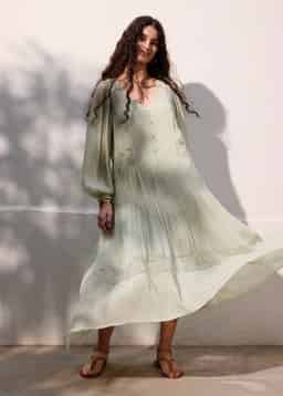 HATTIE DRESS - GREEN