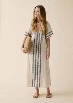 DONNA DRESS - BEIGE