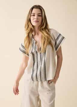 DONNA BLOUSE - BEIGE