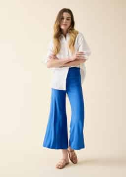 LILLEMOR CROPPED - BLUE