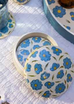 KASHMIR COASTER 4P - BLUE