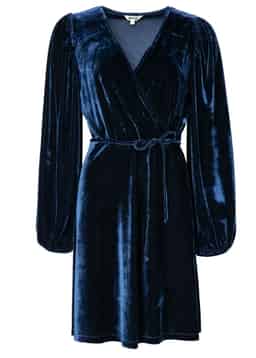 Senja tunic velour - BLUE