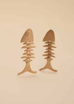 FISH EARRINGS - GOLD