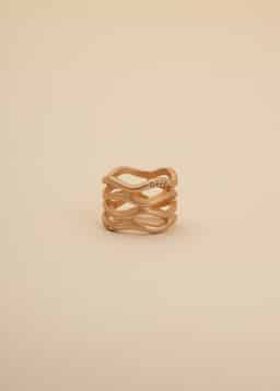 BOTANICAL RING - GOLD