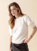 LILI SWEATER - WHITE