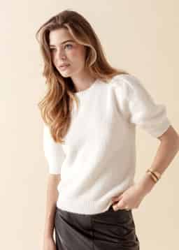 LILI SWEATER - WHITE