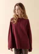 LAURA SWEATER - BURGUNDY
