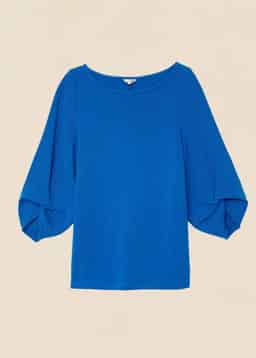 ISHANI TOP - BLUE