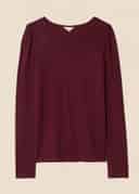 GWEN LS - BURGUNDY