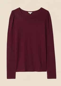 GWEN LS - BURGUNDY