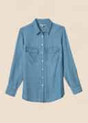 KIENNA SHIRT - Lightblue 