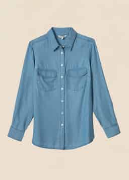 KIENNA SHIRT - Lightblue 