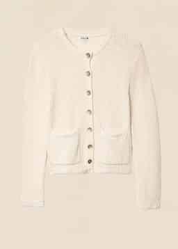 SOLANA CARDIGAN - WHITE