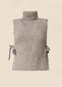 STINA CABLE VEST - GREY
