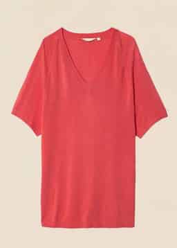 ANDREA SWEATER - CORAL