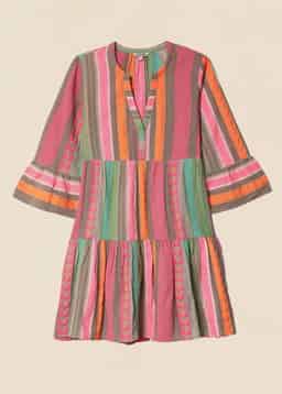 YOLANA TUNIC 241 - MULTI PINK