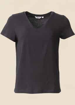 MATHILDA V-NECK - Black