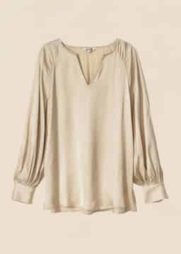 Lisbeth summer blouse - BEIGE