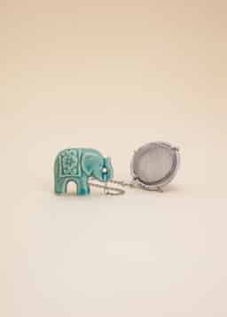 ELEPHANT TEA SIFT - TURQUOISE