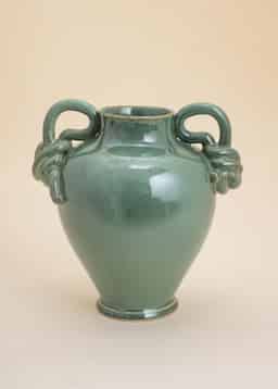 ANANT KNOT VASE - GREEN