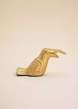 BIRD BOTTLE OPENER - BRASS