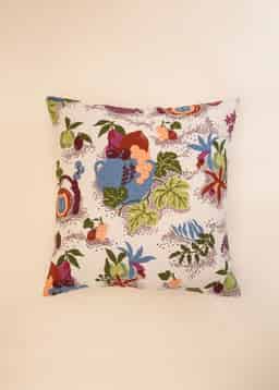 Cotton Lin printed CC - FRUIT GARDEN
