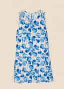 KAMRYN TUNIC - DARK BLUE AOP
