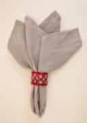 CARLA NAPKIN RING - RED