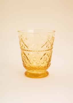 BOMBAY GLASS S - AMBER