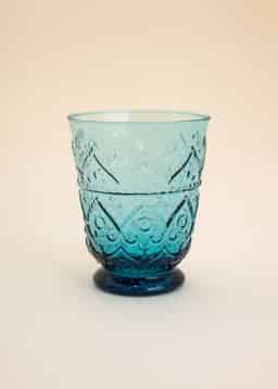 BOMBAY GLASS S - TEAL