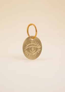 BRASS KEY DECO - EYE