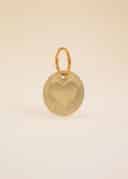 BRASS KEY DECO - HEART