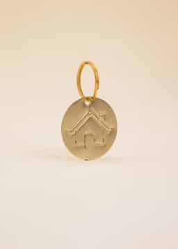 BRASS KEY DECO - HOUSE