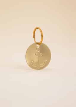 BRASS KEY DECO - ANCHOR