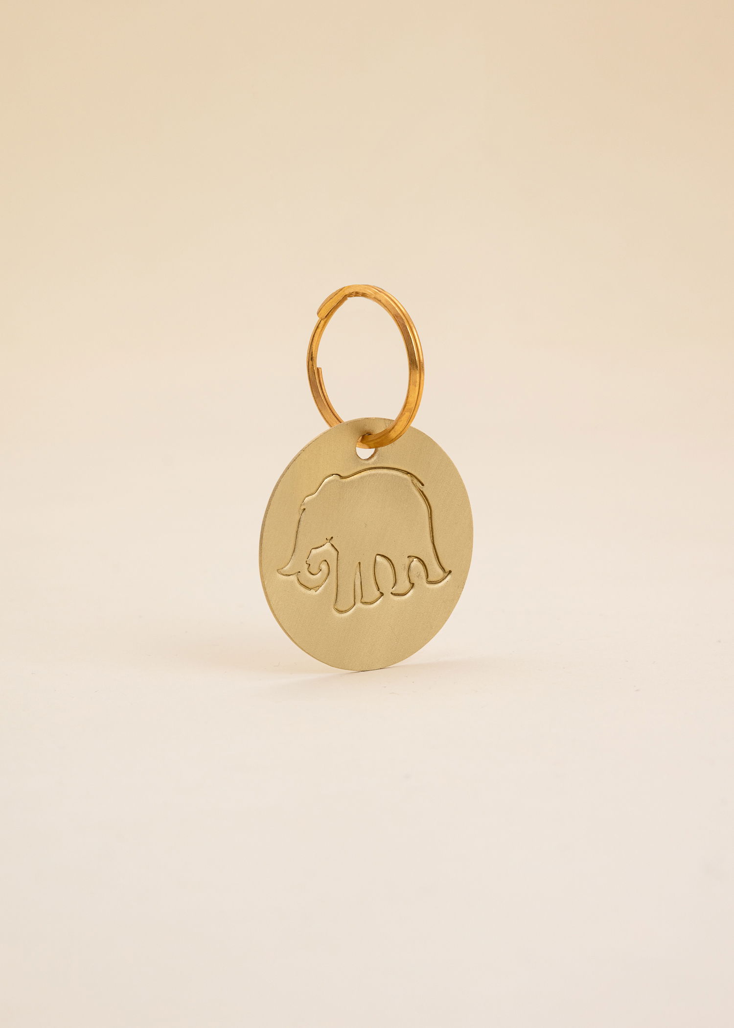 BRASS KEY DECO - ELEPHANT