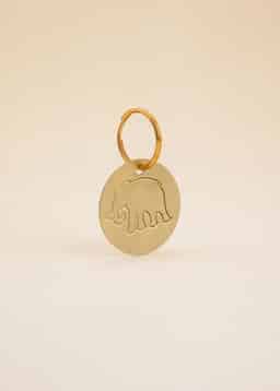 BRASS KEY DECO - ELEPHANT
