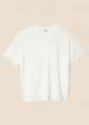 LISA LINEN TEE - WHITE