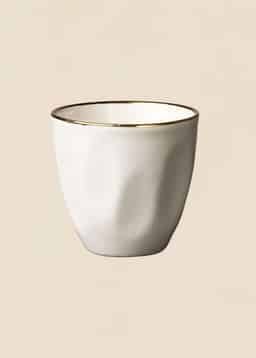 PLAIN GOLD COFFEE - WHITE