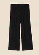 ELSIE CROPPED PANTS - Black