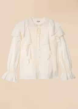 ALIZIA BLOUSE - OFFWHITE