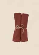 Waffle Napkin 2p - Rust