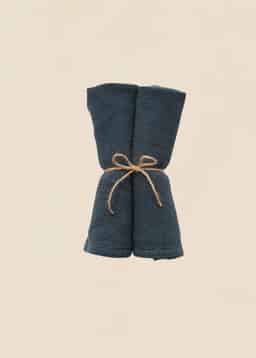 Waffle Napkin 2p - PETROL