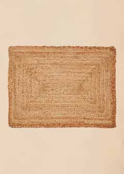 JUTE PLACEMAT 33X45 - NATURAL