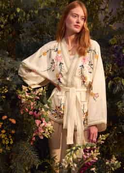 BARBARA KIMONO - OFFWHITE